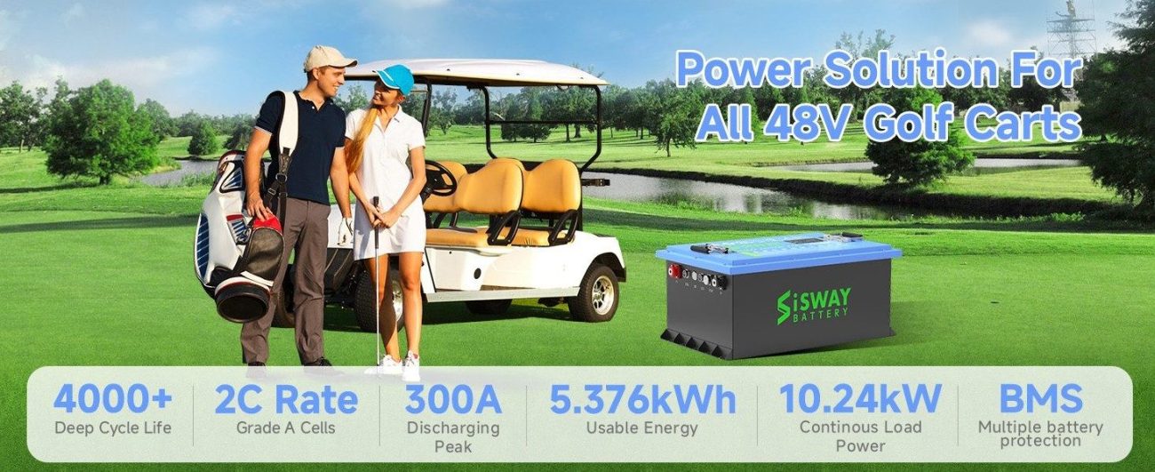 Best 48V 105Ah Lithium Golf Cart Battery